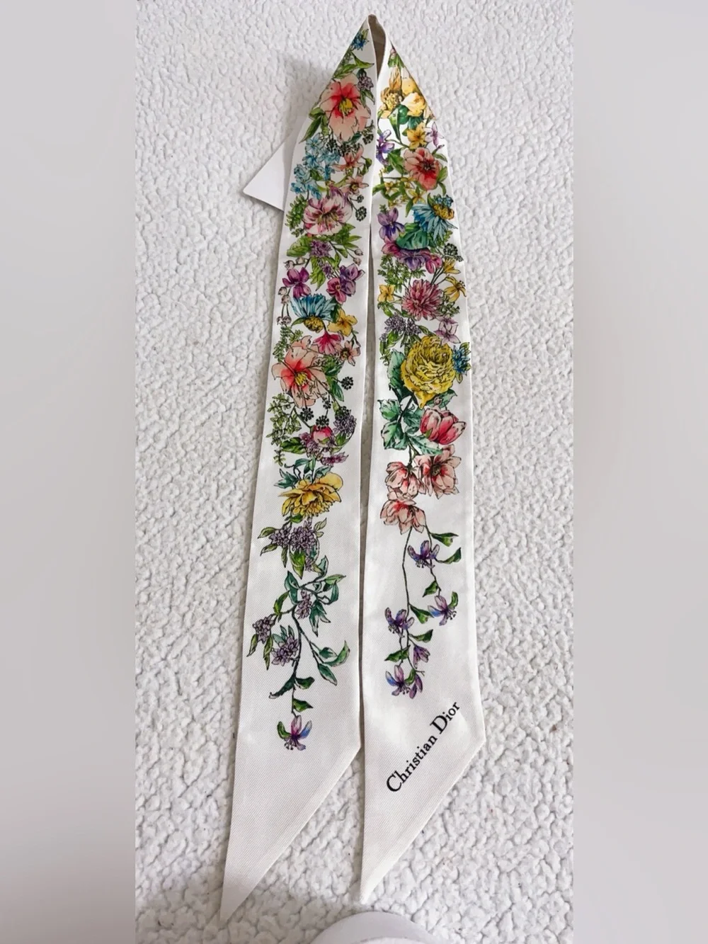 Dior Jardin D’hiver Mitzah Silk Scarf